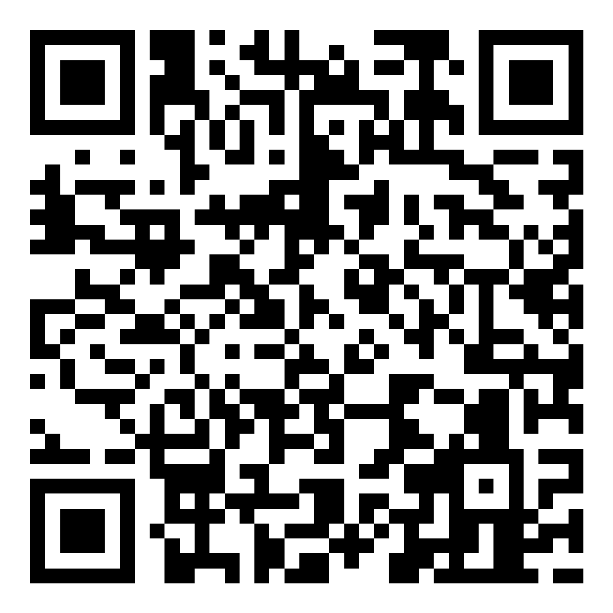 QR code to download Dane's contact card